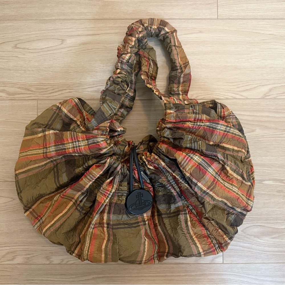 Vivienne Westwood Croissant Hobo Shoulder Tote Bag